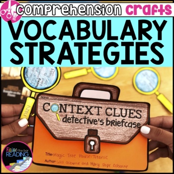 Preview of Vocabulary Activities Reading Crafts: Context Clues, Academic Vocabulary Words