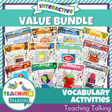 Preschool Vocabulary Activities | Preschool Speech Therapy Bundle