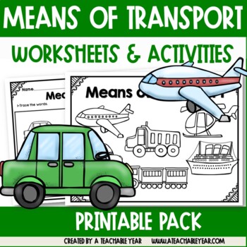 Means Of Transport Vocabulary Worksheet