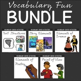 Vocabulary Activities for Upper Elementary - BUNDLE