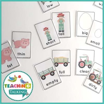 Kindergarten Vocabulary by Teaching Talking | Teachers Pay Teachers