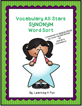 Preview of Vocabulary All-Stars: Synonyms (Amelia's Road)