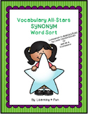 Vocabulary All-Stars: Synonyms (Amelia's Road)