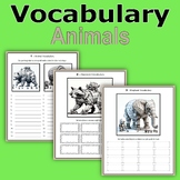 Vocabulary - Animals