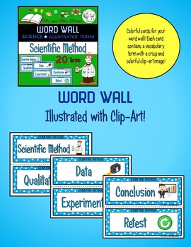 Vocabulary BUNDLE - Scientific Method {Vocab Sheet, Game, Word Wall}