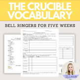 Vocabulary Bell Ringer Worksheets for The Crucible | Edita
