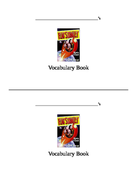 Preview of Vocabulary Book