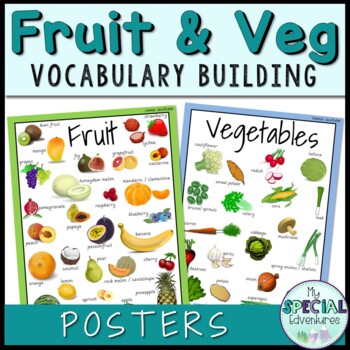 Preview of Fruit and vegetable posters