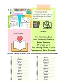 Vocabulary Builder Reading Passages Bundle: Love Stories