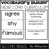 Vocabulary Builder (Year Long Curriculum-2nd Grade)