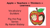 Vocabulary Builder for Pig the Pug by Aaron Blabey