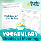 Vocabulary Building - Compare and Contrast