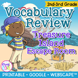 Vocabulary Building Treasure Island Escape Room & Webscape