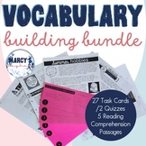 3rd 4th 5th Grade Vocabulary Activities with Reading Compr
