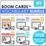 Vocabulary Bundle BOOM CARDS™ | Digital Task Cards