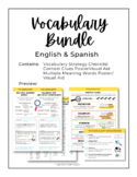 Vocabulary Bundle (English & Spanish Resources)