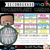 Vocabulary Cards for Math Word Wall