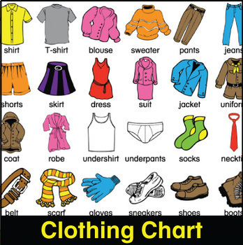 Vocabulary Chart Bundle by Donald's English Classroom | TpT