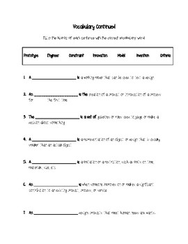 essay vocabulary check