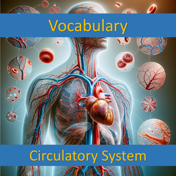 Preview of Vocabulary Circulatory System