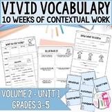 Vocabulary Companion to Volume 2: Unit 1 (grades 3-5)