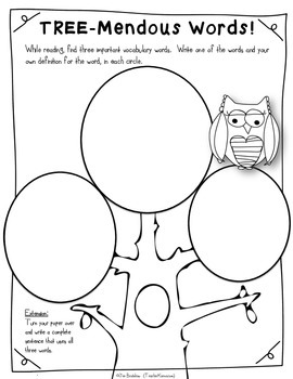 Vocabulary Connections for Reading Comprehension * Centers * Printables