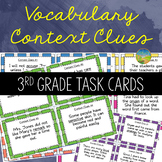 3rd Grade Context Clues Task Cards