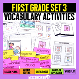 Vocabulary Curriculum First Grade Set 3