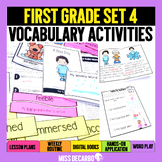 Vocabulary Curriculum First Grade Set 4