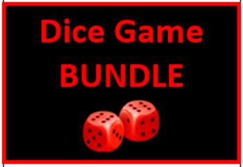 Preview of Vocabulary Dice Game Bundle