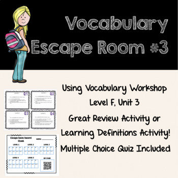 vocab workshop level d unit 3 answers