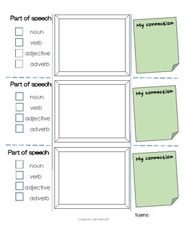 Preview of Vocabulary Flaps - Interactive Notebook