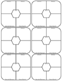 Vocabulary Frayer Model / Four Square (6 per page)