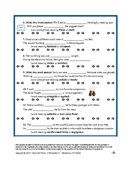 opposites vocabulary fun activities preview