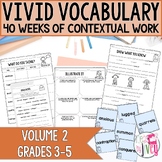 Vocabulary BUNDLE for Volume 2 (grades 3-5)