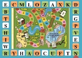 Vocabulary Game - Words Race board game in French