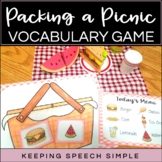 Vocabulary Games for Early Learners - Picnic Themed