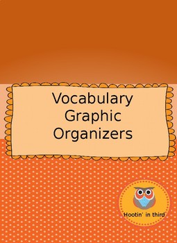 Preview of Vocabulary Graphic Organizer Bundle