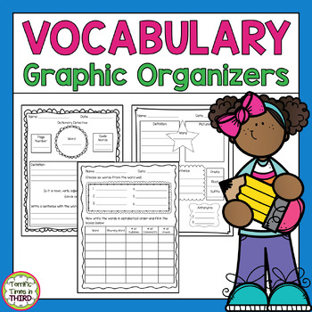 Preview of Vocabulary Graphic Organizers - Use With Any Word List