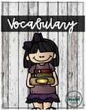 Vocabulary Graphic Organizers