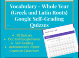 Vocabulary: Greek and Latin Roots - Whole Year of Google S