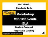 Vocabulary - High School 11th/12th Grade (Year Long)