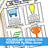 Vocabulary Interactive Notebook Activities