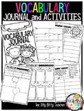 Vocabulary Journal and Activities 