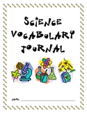 Vocabulary Journal for Science