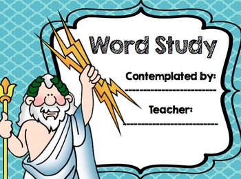 Preview of Vocabulary-Latin/Greek Word Part Study: Adv. Intermediate/Middle School Students