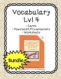 Vocabulary Lvl 4 Bundle