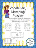 Vocabulary Matching Puzzle