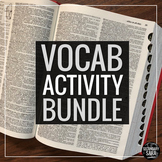 Vocabulary Epic Bundle: Editable Program & Activities for 