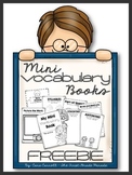 Vocabulary Mini Book